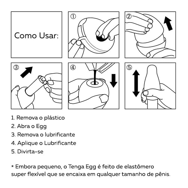 Masturbador Tenga Egg - STEPPER