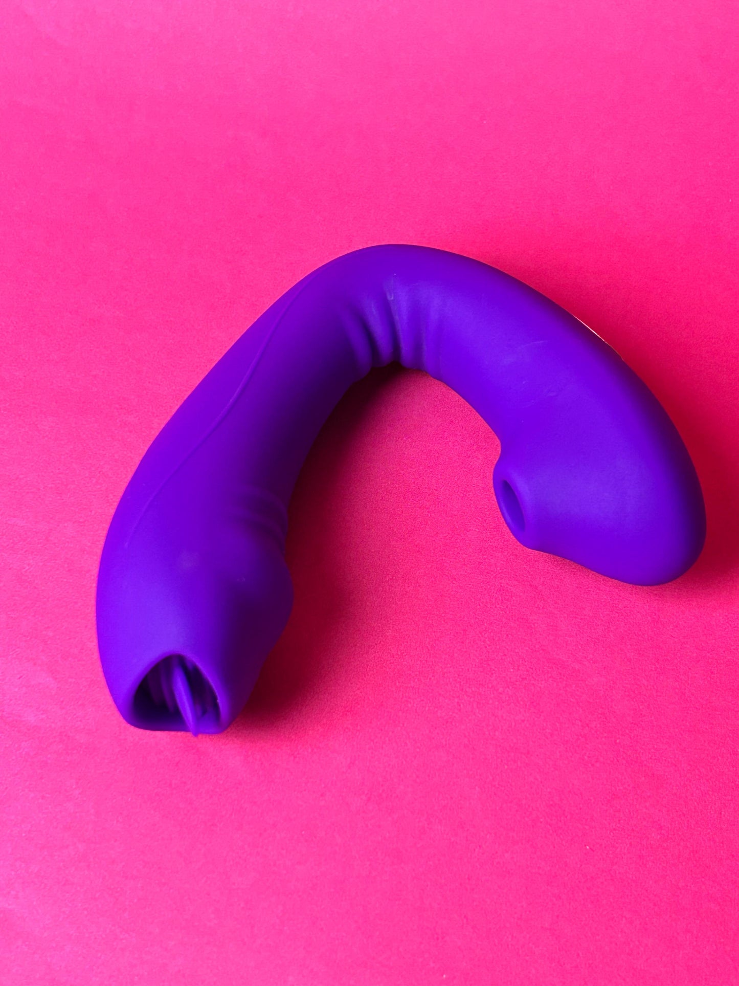 Vibrador com Sucção e Língua - 10 vibrações
