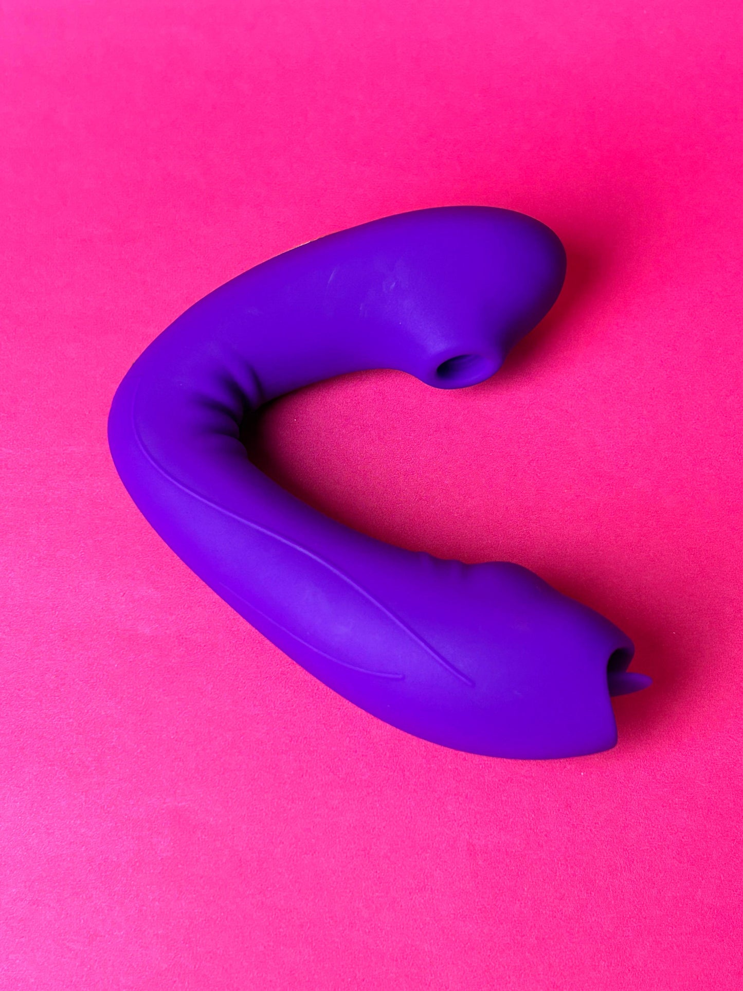 Vibrador com Sucção e Língua - 10 vibrações