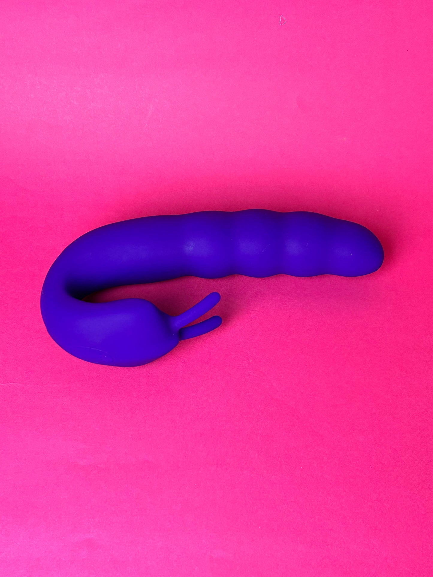Vibrador de Ponto G e Clitóris - Ribbed Dual - Aphrodisia