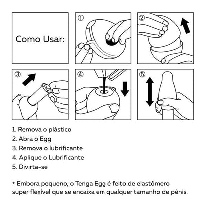 Masturbador Tenga Egg - STEPPER