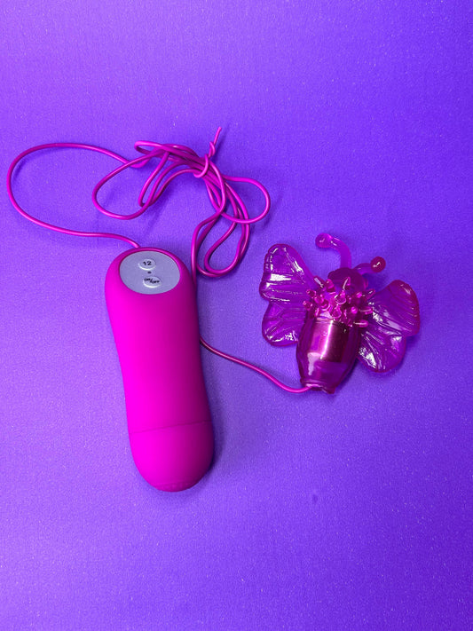 Mini Borboleta Bullet de 12 Vibrações