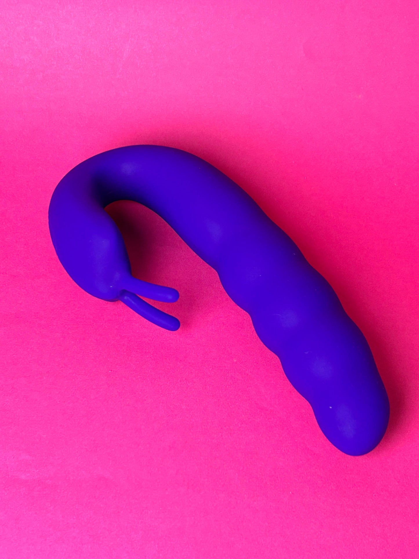 Vibrador de Ponto G e Clitóris - Ribbed Dual - Aphrodisia