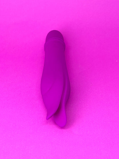 Mini Vibrador Com Ponta Dupla - Pretty Love Jeffrey - 14 cm - 10 vibrações