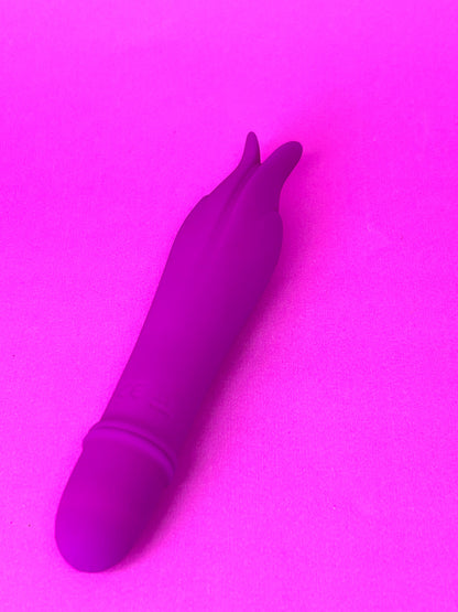 Mini Vibrador Com Ponta Dupla - Pretty Love Jeffrey - 14 cm - 10 vibrações