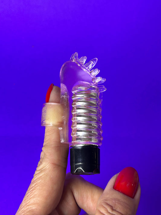 Dedeira feita de um material macio com saliências massageadoras BAILE