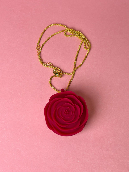 Vibrador de Clitóris Rosa / Formato de Colar Mirabelle ALWUP