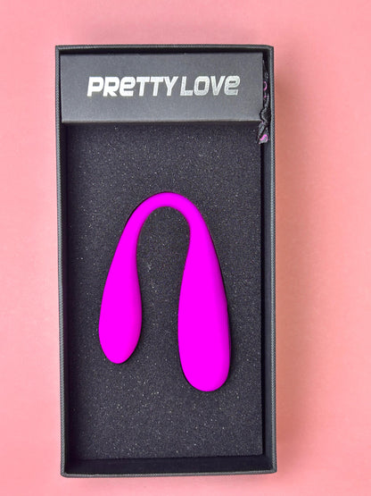 Vibrador de Casal August - Conexão via bluetooth - Pretty Love